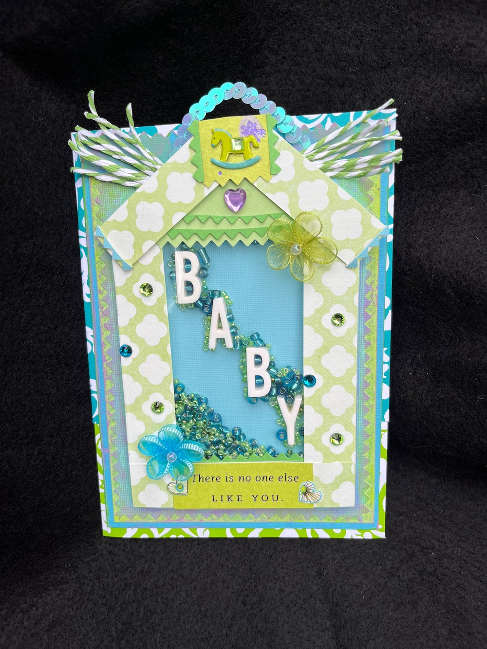 Baby Shaker Greeting Card